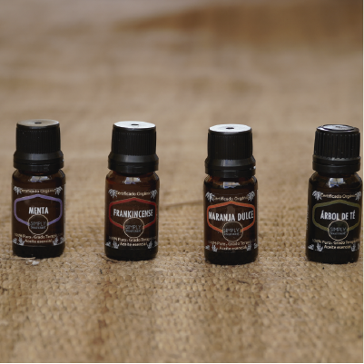 ¿Cómo se mezclan aceites esenciales con aceites portadores?