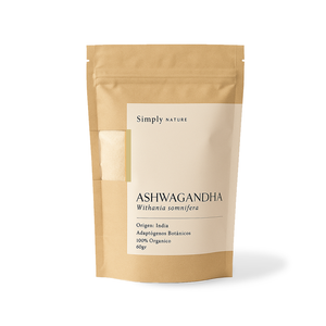 Ashwagandha extracto de polvo orgánico