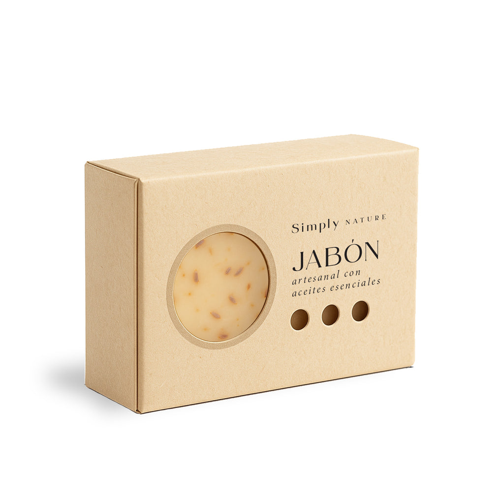 Lavanda 100% natural Jabón de barra