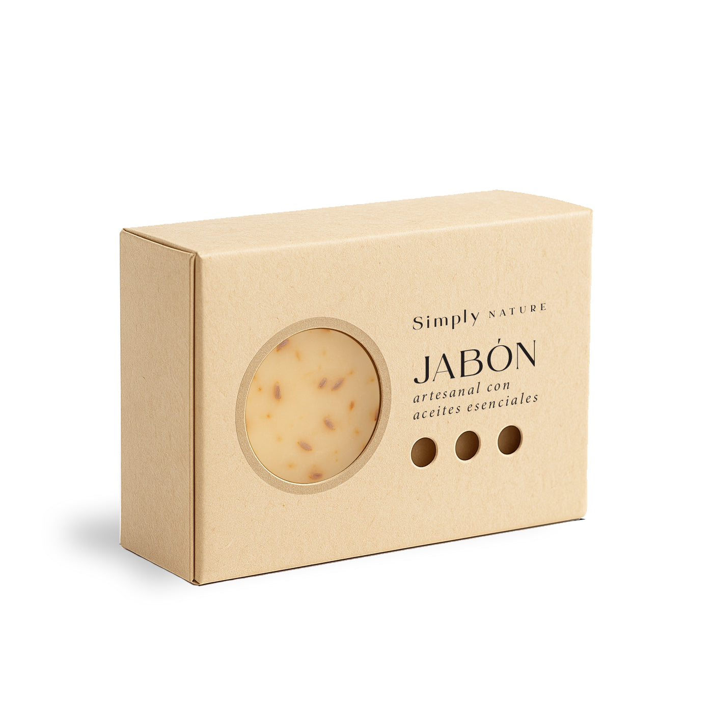 Lavanda 100% natural Jabón de barra