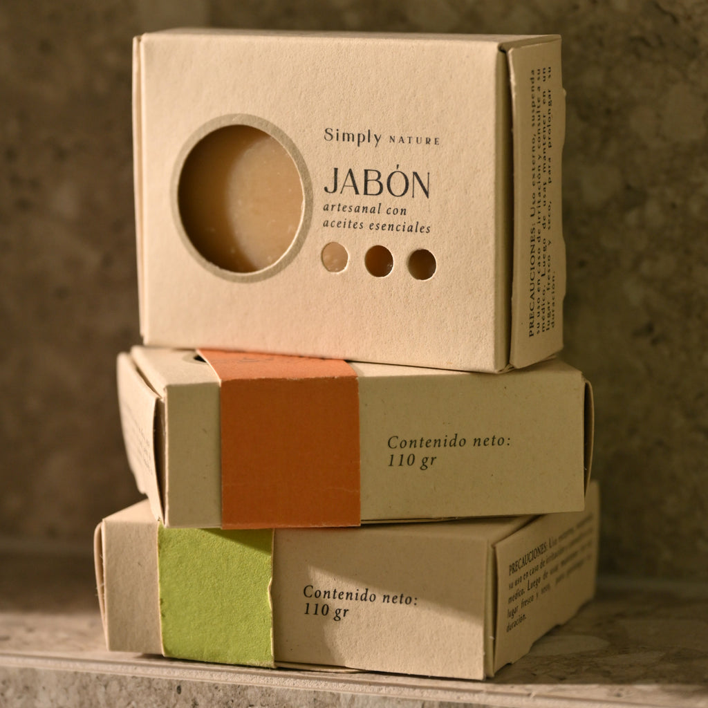 Menta 100% natural Jabón de barra